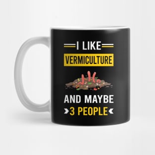 3 People Vermiculture Worm Farming Farmer Vermicompost Vermicomposting Mug